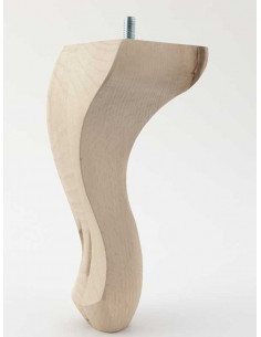 FURNITURE LEG KM674 STYLISHED H180 raw 2