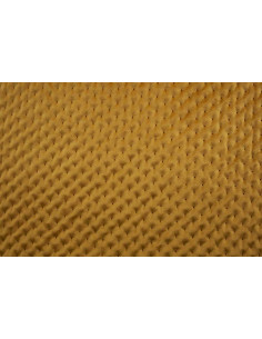 MAGIC VELVET 2215 mustard with U8 pattern, oat 100, ultrasonic quilting 2