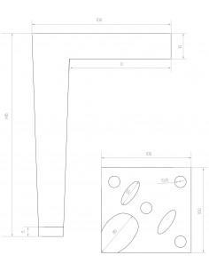 FURNITURE LEG KM419 2