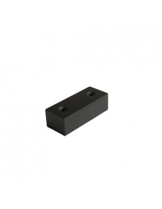 FURNITURE LEG KM637 reclining cube H30, L100 black