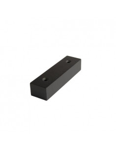 FURNITURE LEG KM642 reclining cube H30, L150 black