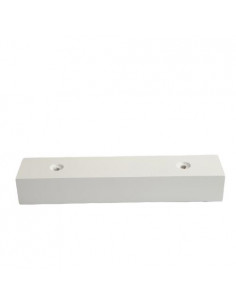 FURNITURE LEG KM645 reclining cube H30, L200 white 2
