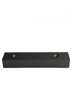 FURNITURE LEG KM647 reclining cube H30, L200 black 2
