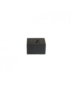 FURNITURE LEG KM652 reclining cube H30, L50 black 2