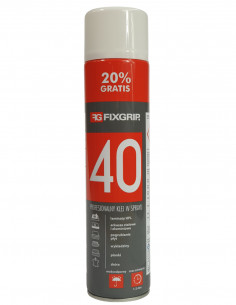 FIX GRIP 40 areosol adhesive 600ml KM978