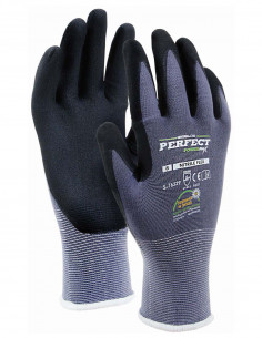 RĘKAWICE NYLONOWE S-NITRILE FLEX "11" S-76334