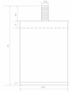 NOGA MEBLOWA KM009 2