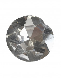 OUTLET GLASS BUTTON NAP 30.0 MM transparent op. 25 pcs. KN4520 2