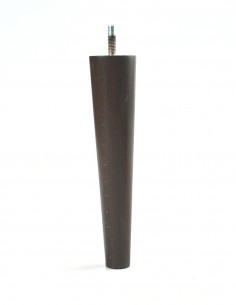 FURNITURE LEG KM614 goat leg H200 walnut