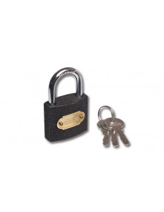 75mm cast iron padlock S-40675