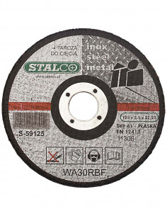 TARCZA METAL PŁASKA 115x2,5 S-59115