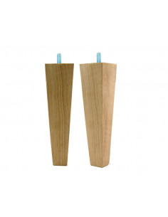 NOGA MEBLOWA KM675 TRAPEZ H180 surowa