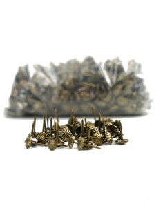 PIN 11.3MM BRASS FLOWER KP4082 OPK. 1000pcs
