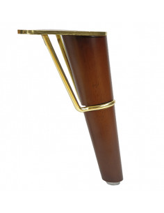 Wooden furniture leg bronze KM2500 2