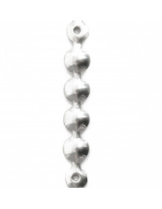 PIN STRIP 11.0 MM SILVER MATT SMOOTH KT5012 2