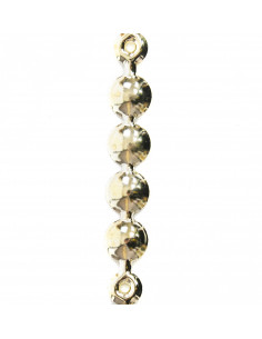 PIN STRIP 9.5 MM GOLD SMOOTH KT5021 2