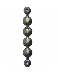 TAŚMA PINEZKI 11,0 MM BAROK GŁADKI KT5052 2