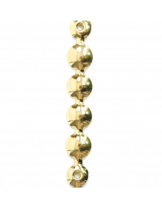 PIN STRIP 11.0 MM GOLD SMOOTH KT5032 2