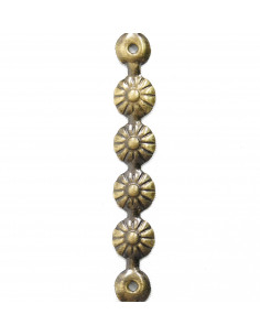 TAPE PINEZKA 11,0 MM brass flower KT5082 - PACK - 50 pieces 2