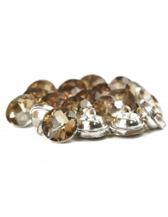 GUZIK SZKLANY 18,0 MM BRĄZOWY KK4503 OPAK. 1276 szt.