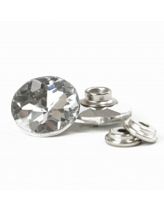 GUZIK TAPICERSKI SZKLANY TYPU NAP 25,0 MM PRZEZROCZYSTY op. 8 szt. KN4518