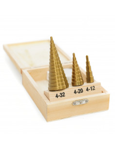CONICAL DRILLS 3-EL 4-32 WOOD.OP.