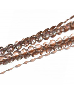 TAŚMA PINEZKI 11,0 MM MIEDŹ GŁADKI KT5072 - OPAK. 50 sztuk