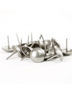 PIN 19.0 MM SILVER MATT SMOOTH OP. 20 PCS. KP4014 2