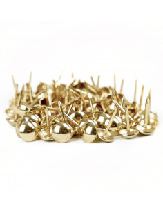 PIN 9.5 MM GOLD SMOOTH OP. 100 PCS. KP4031 2