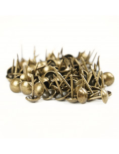 PIN 9.5 MM BRASS SMOOTH OP. 100 PCS. KP4041 2