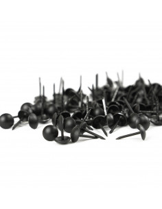 PINEZKA 9,5 MM CZARNY MAT GŁADKA OP. 100 SZT. KP4101 2