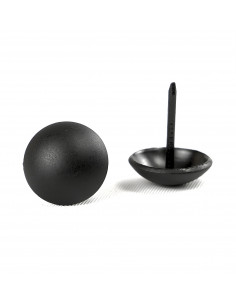 PIN 16.0 MM MATTE BLACK SMOOTH OP. 30 PCS. KP4103