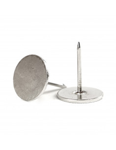 PIN 18.0 MM CHROME FLAT OP. 25 PCS. KP4113