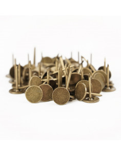 PIN 11.0 MM BRASS FLAT OP. 75 PCS. KP4131 2