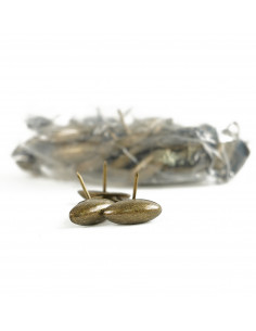 PIN 30X12 MM BRASS ELLIPSE KP4142 OPK. 200pcs