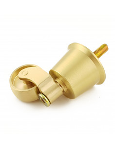 Cap, brass wheel for furniture, KM150 2