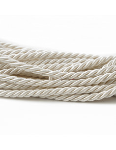 Decorative cord 6 mm ecru KM12101