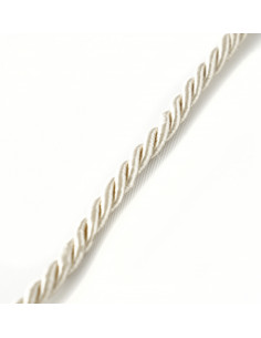 Decorative cord 6 mm cream grey KM12102 2