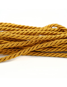 Decorative cord 6 mm gold KM12104