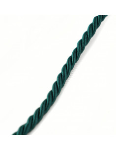 Decorative cord 6 mm bottle green KM12111 2