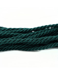 Decorative cord 6 mm bottle green KM12111