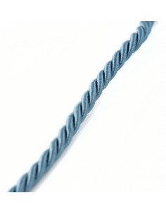Sznurek ozdobny 6 mm szaro-niebieski KM12112 2