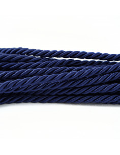 Sznurek ozdobny 6 mm granatowy KM12113