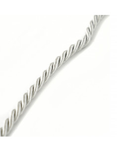 Decorative cord 6 mm light gray KM12114 2