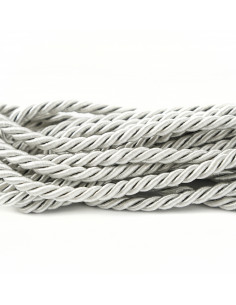 Decorative cord 6 mm light gray KM12114