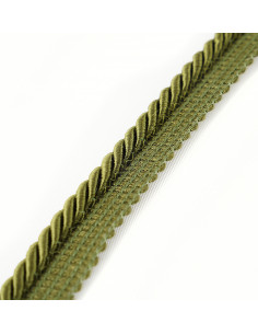 Sznurek ozdobny z wypustką 6 mm zielony KM12210 2