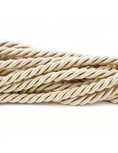 Decorative cord 8 mm beige KM12303