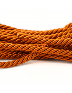 Decorative cord 8 mm red KM12305