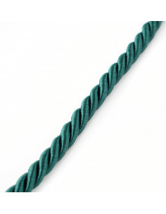 Sznurek ozdobny 8 mm zieleń butelkowa KM12311 2