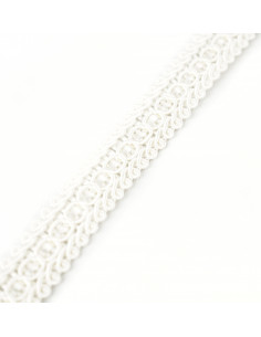Taśma ozdobna szer. 15 mm ecru KM12501